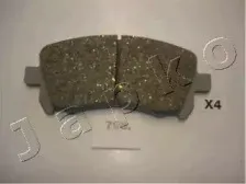 50796 JAPKO Комплект тормозных колодок, дисковый тормоз 50796 JAPKO Комплект тормозных колодок, дисковый тормоз