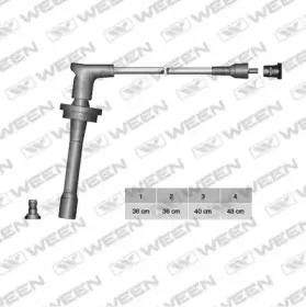 110-4063 WEEN Комплект проводов зажигания 110-4063 WEEN Комплект проводов зажигания