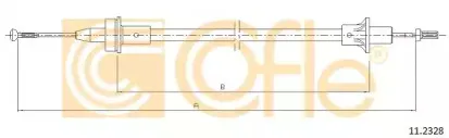 11.2328 COFLE Трос, управление сцеплением 11.2328 COFLE Трос, управление сцеплением