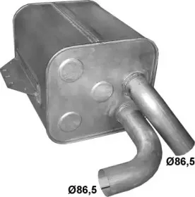 69.69 POLMO Глушитель выхлопных газов конечный 69.69 POLMO Глушитель выхлопных газов конечный