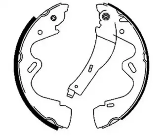 362467J JURID Комплект тормозных колодок 362467J JURID Комплект тормозных колодок