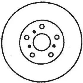 561619JC JURID Тормозной диск 561619JC JURID Тормозной диск