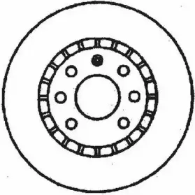561730JC JURID Тормозной диск 561730JC JURID Тормозной диск