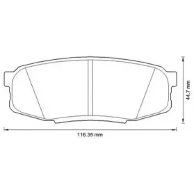 572597JC JURID Комплект тормозных колодок, дисковый тормоз 572597JC JURID Комплект тормозных колодок, дисковый тормоз