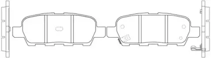 FP0905 FIT Комплект тормозных колодок, дисковый тормоз FP0905 FIT Комплект тормозных колодок, дисковый тормоз