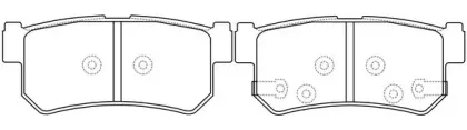 FP4024 FIT Комплект тормозных колодок, дисковый тормоз FP4024 FIT Комплект тормозных колодок, дисковый тормоз