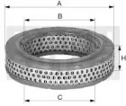 C1826 MANN-FILTER Воздушный фильтр C1826 MANN-FILTER Воздушный фильтр