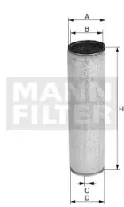 CF 16 158 MANN-FILTER фильтр добавочного воздуха CF 16 158 MANN-FILTER фильтр добавочного воздуха