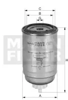 WK9190X MANN-FILTER Топливный фильтр WK9190X MANN-FILTER Топливный фильтр