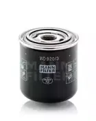 WD 920/3 MANN-FILTER Гидрофильтр, автоматическая коробка передач WD 920/3 MANN-FILTER Гидрофильтр, автоматическая коробка передач