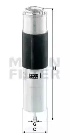 WK 5016 z MANN-FILTER Топливный фильтр WK 5016 z MANN-FILTER Топливный фильтр