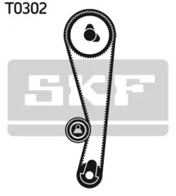 VKMA 96223 SKF Комплект ремня ГРМ VKMA 96223 SKF Комплект ремня ГРМ