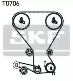 VKMA 95958 SKF Комплект ремня ГРМ VKMA 95958 SKF Комплект ремня ГРМ