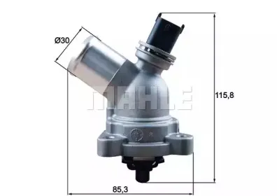 TM 43 105 BEHR Термостат, охлаждающая жидкость TM 43 105 BEHR Термостат, охлаждающая жидкость