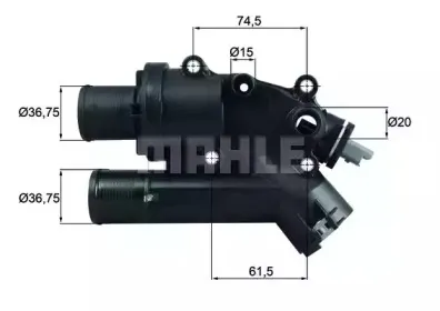 TH 46 83 BEHR Термостат, охлаждающая жидкость TH 46 83 BEHR Термостат, охлаждающая жидкость
