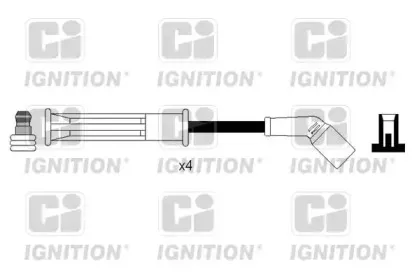 XC1234 QUINTON HAZELL Комплект проводов зажигания XC1234 QUINTON HAZELL Комплект проводов зажигания
