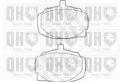 BP114 QUINTON HAZELL Комплект тормозных колодок, дисковый тормоз BP114 QUINTON HAZELL Комплект тормозных колодок, дисковый тормоз