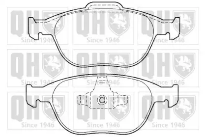 BP1358 QUINTON HAZELL Комплект тормозных колодок, дисковый тормоз BP1358 QUINTON HAZELL Комплект тормозных колодок, дисковый тормоз