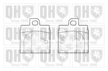 BP144 QUINTON HAZELL Комплект тормозных колодок, дисковый тормоз BP144 QUINTON HAZELL Комплект тормозных колодок, дисковый тормоз