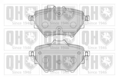 BP1847 QUINTON HAZELL Комплект тормозных колодок, дисковый тормоз BP1847 QUINTON HAZELL Комплект тормозных колодок, дисковый тормоз