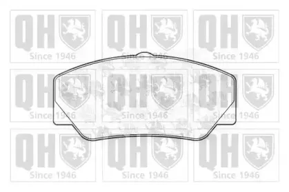 BP406 QUINTON HAZELL Комплект тормозных колодок, дисковый тормоз BP406 QUINTON HAZELL Комплект тормозных колодок, дисковый тормоз