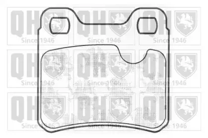 BP449 QUINTON HAZELL Комплект тормозных колодок, дисковый тормоз BP449 QUINTON HAZELL Комплект тормозных колодок, дисковый тормоз