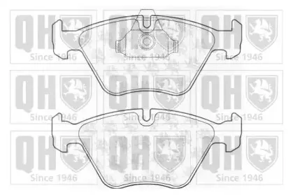 BP926 QUINTON HAZELL Комплект тормозных колодок, дисковый тормоз BP926 QUINTON HAZELL Комплект тормозных колодок, дисковый тормоз