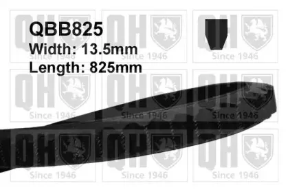 QBB825 QUINTON HAZELL Клиновой ремень QBB825 QUINTON HAZELL Клиновой ремень