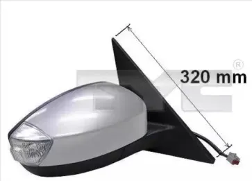 310-0122 TYC Наружное зеркало 310-0122 TYC Наружное зеркало