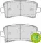 FDB4209 FERODO Комплект тормозных колодок, дисковый тормоз FDB4209 FERODO Комплект тормозных колодок, дисковый тормоз