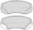 FVR4314 FERODO Комплект тормозных колодок, дисковый тормоз FVR4314 FERODO Комплект тормозных колодок, дисковый тормоз