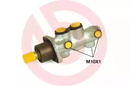M 23 076 BREMBO Главный тормозной цилиндр M 23 076 BREMBO Главный тормозной цилиндр