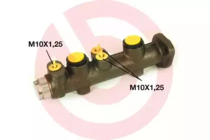 M 23 084 BREMBO Главный тормозной цилиндр M 23 084 BREMBO Главный тормозной цилиндр
