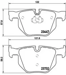 P 06 056 BREMBO Комплект тормозных колодок, дисковый тормоз P 06 056 BREMBO Комплект тормозных колодок, дисковый тормоз
