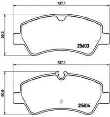 P 24 160 BREMBO Комплект тормозных колодок, дисковый тормоз P 24 160 BREMBO Комплект тормозных колодок, дисковый тормоз