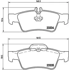 P 50 052 BREMBO Комплект тормозных колодок, дисковый тормоз P 50 052 BREMBO Комплект тормозных колодок, дисковый тормоз