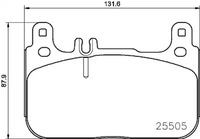 P 50 128 BREMBO Комплект тормозных колодок, дисковый тормоз P 50 128 BREMBO Комплект тормозных колодок, дисковый тормоз