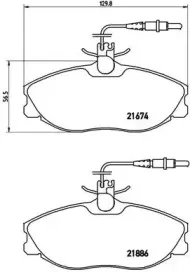 P 61 057 BREMBO Комплект тормозных колодок, дисковый тормоз P 61 057 BREMBO Комплект тормозных колодок, дисковый тормоз