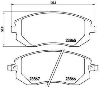 P 78 013 BREMBO Комплект тормозных колодок, дисковый тормоз P 78 013 BREMBO Комплект тормозных колодок, дисковый тормоз