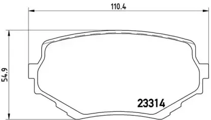 P 79 009 BREMBO Комплект тормозных колодок, дисковый тормоз P 79 009 BREMBO Комплект тормозных колодок, дисковый тормоз
