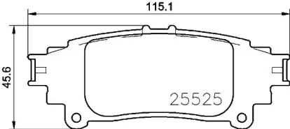 P 83 153 BREMBO Комплект тормозных колодок, дисковый тормоз P 83 153 BREMBO Комплект тормозных колодок, дисковый тормоз