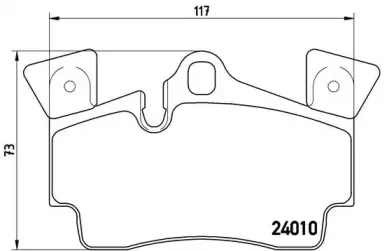 P 85 088 BREMBO Комплект тормозных колодок, дисковый тормоз P 85 088 BREMBO Комплект тормозных колодок, дисковый тормоз