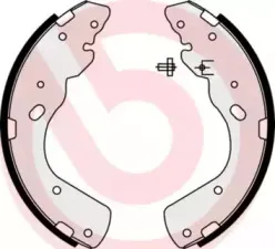 S 23 576 BREMBO Комплект тормозных колодок S 23 576 BREMBO Комплект тормозных колодок