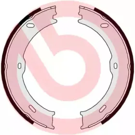 S 50 523 BREMBO Комплект тормозных колодок, стояночная тормозная система S 50 523 BREMBO Комплект тормозных колодок, стояночная тормозная система
