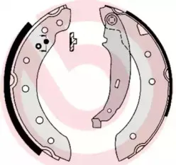 S 61 520 BREMBO Комплект тормозных колодок S 61 520 BREMBO Комплект тормозных колодок