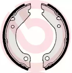 S 86 501 BREMBO Комплект тормозных колодок, стояночная тормозная система S 86 501 BREMBO Комплект тормозных колодок, стояночная тормозная система