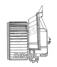 DEA20200 DENSO Вентилятор салона DEA20200 DENSO Вентилятор салона