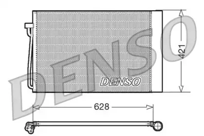 DCN05018 DENSO Конденсатор, кондиционер DCN05018 DENSO Конденсатор, кондиционер