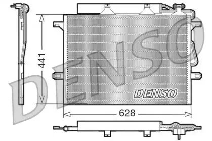 DCN17018 DENSO Конденсатор, кондиционер DCN17018 DENSO Конденсатор, кондиционер
