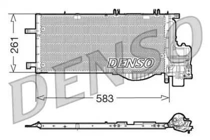DCN20022 DENSO Конденсатор, кондиционер DCN20022 DENSO Конденсатор, кондиционер